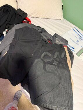 Oakley Black Performance Swim Board Shorts Athletic Lightweight Men’s